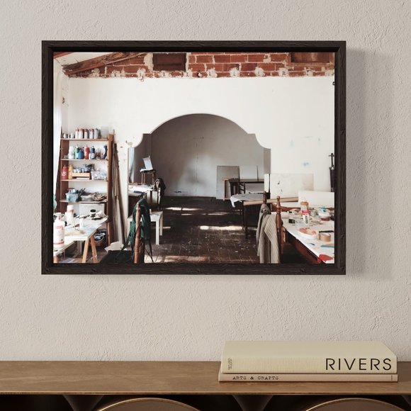 The Artist's Studio. Fine Art Print. - Picture 2 of 3